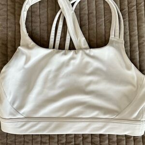 Women's Athleta Train Free White Sports Bra